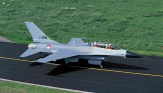 The Royal Netherlands Airforce recieved their first F-16 in June 1979