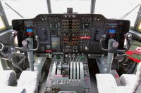 Cockpit of the C-130H Hercules
