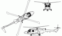 Westland SH-14D Lynx blueprint