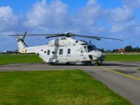 NH-90 NFH sitting in the grass